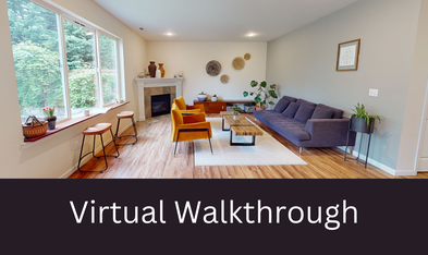 3-D image of the living room of a home for sale in Lake Stevens
